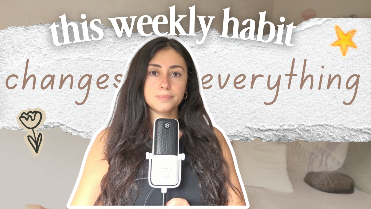  woman sharing how to connect with your higher self and reverse engineer your goals using the be do have method
